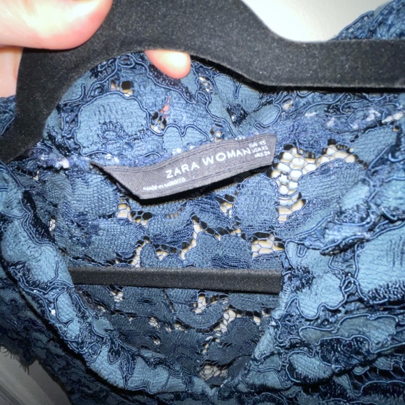 Lace Zara collared shirt - Picture 3 of 4